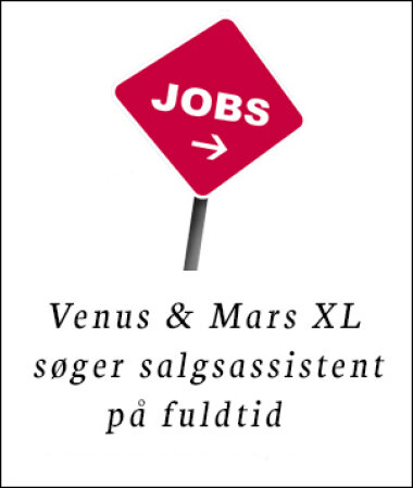 Venusog Mars XL søger salgsassistent >> 