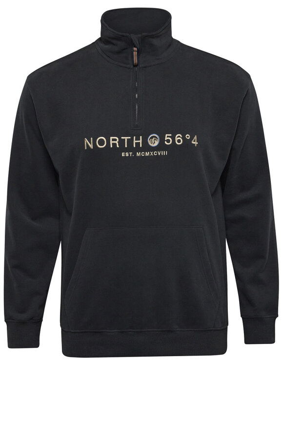 North - Sweatshirt med halv dragkedja. 