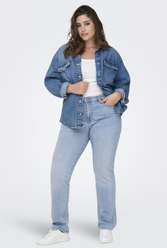 Only Carmakoma - Jeans med stretch 